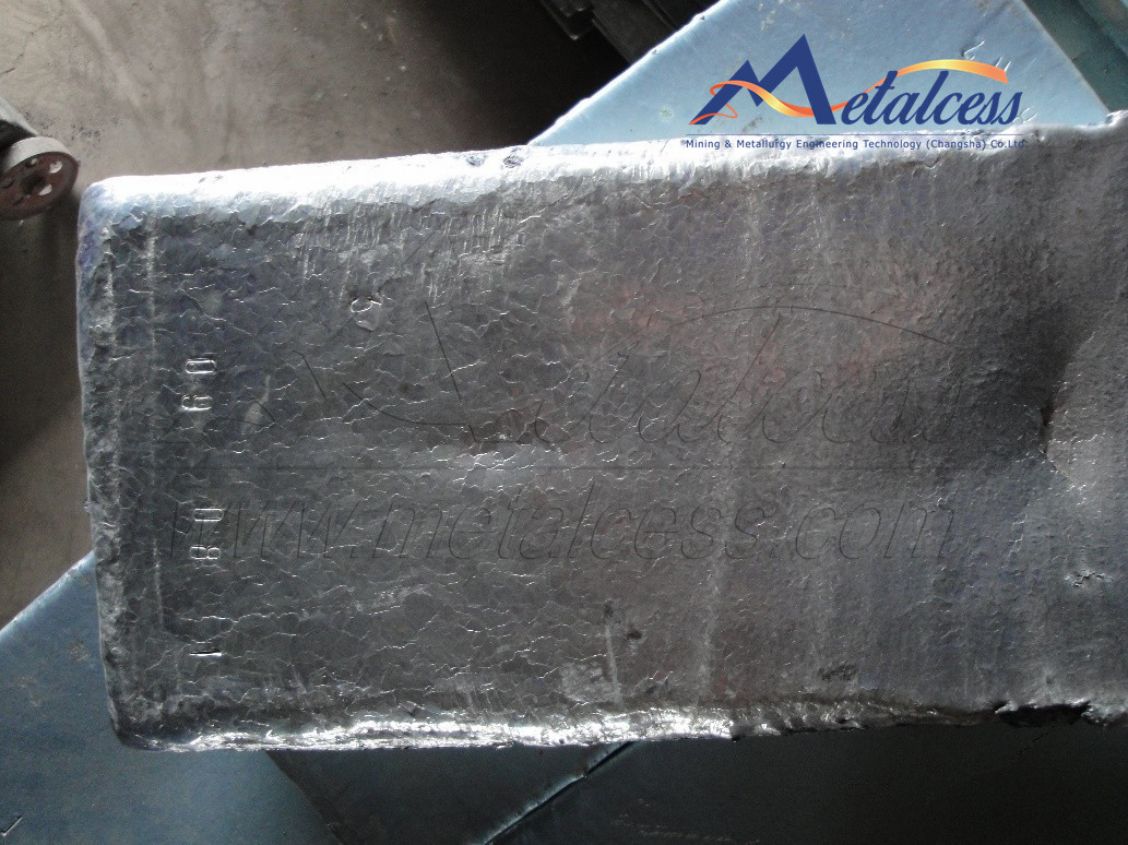 Metalcess High Purity Zinc Ingot from Hard Zinc by Distillation.jpg